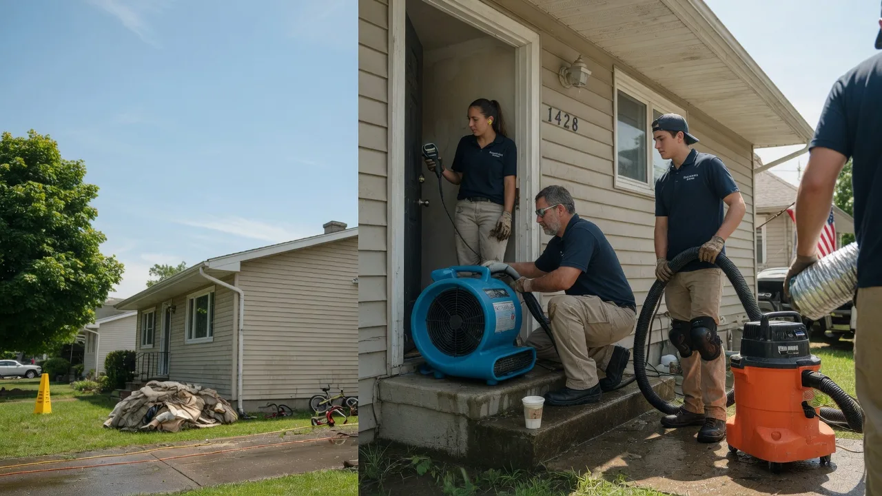 Water Damage Restoration in Paradise, TX near me